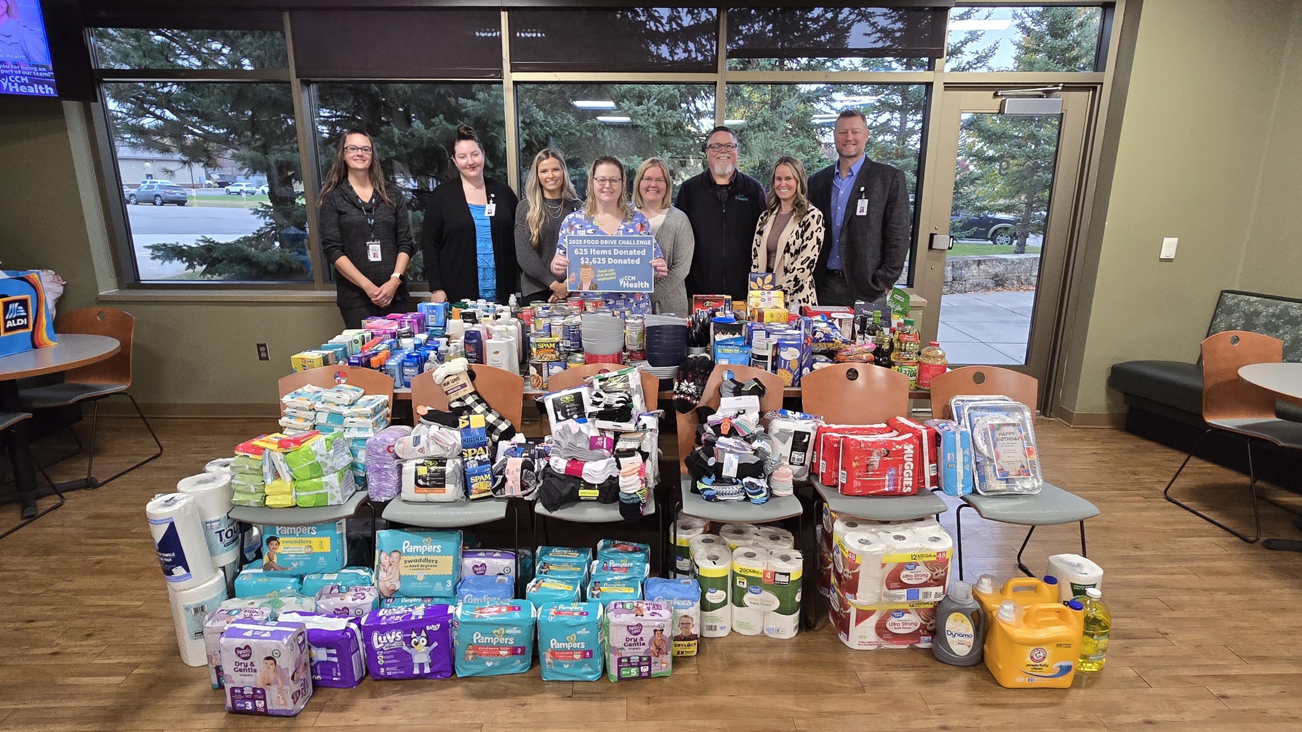 2025 CCM Health Employee Food Drive Challenge