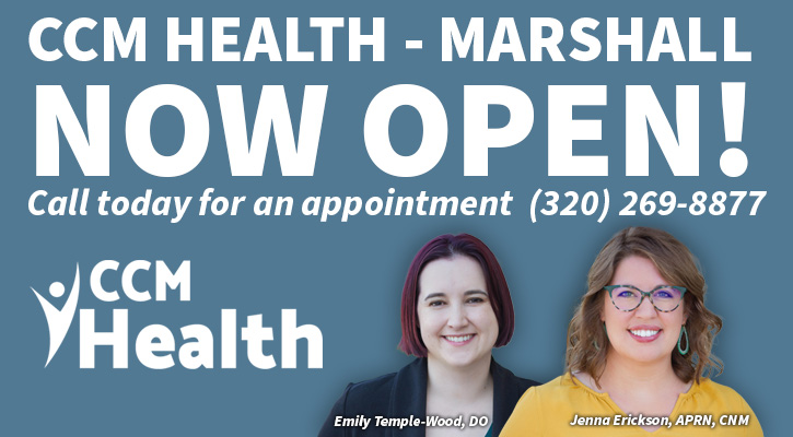 CCM Health Announces New Clinic Opening in Marshall, Minnesota