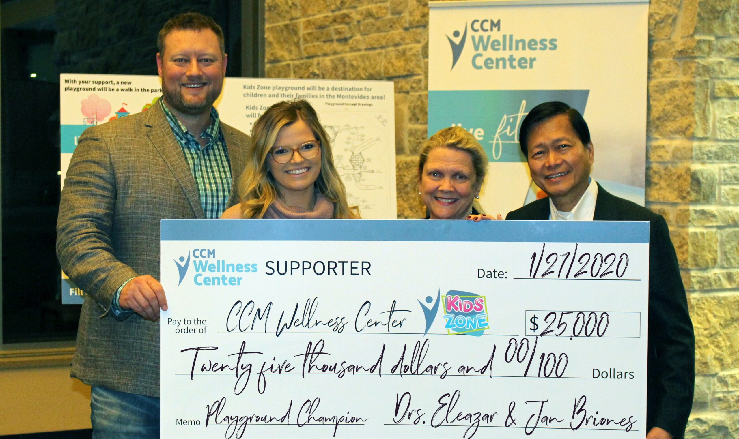CCM Health - Drs. Briones Kids Zone Donation